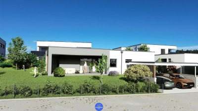 Land Life Bungalow - Mit Aussicht am Besten - mit Carport, Provisionsfrei vom Bauträger- Haus 2