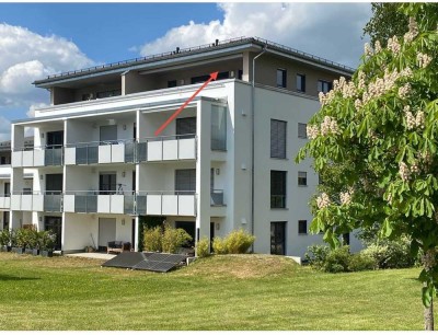 Exklusive Penthouse-Wohnung mit luxuriöser Innenausstattung mit Einbauküche in Nattheim