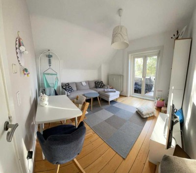 Befristet für 2 Jahre - Dachterrassenwohnung im Grünen