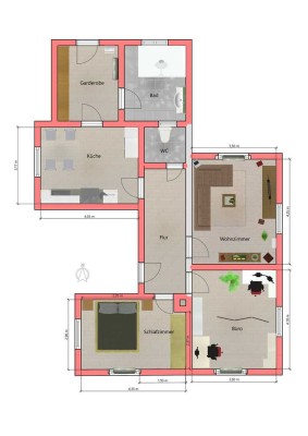 Moderne 3-Zimmer-Wohnung mit gehobener Ausstattung in Tamm