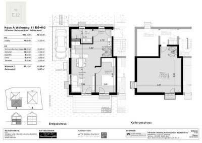 Exklusiver Neubau, zwei villenartige, moderne Häusern mit jeweils 4 Wohnungen in Untermenzing