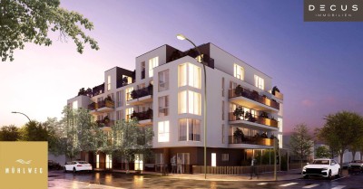 | ZWEI ZIMMER | WESTEN | IM GRÜNEN | BALKON | 3. STOCK | AM MARCHFELDKANAL