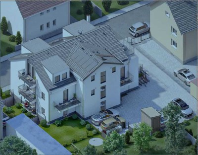 Neuwertige Topwohnung mit 2 Balkonen: besondere 3 ZKB Nähe Bhf-Hochzoll