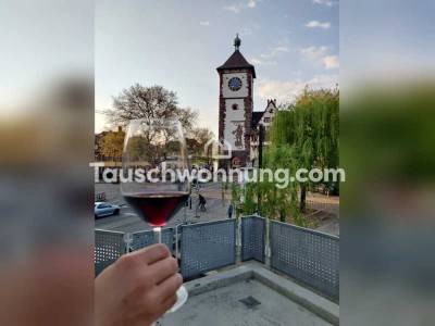 Tauschwohnung: Sehr schöne Wohnung mit großem Balkon direkt am Schwabentor
