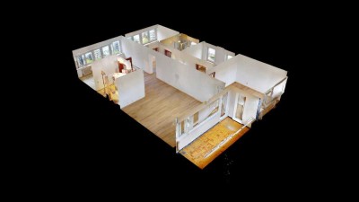 Gepflegte, ruhige Lage mit sonniger Loggia und freiem Blick
