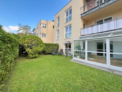 Stilvolle 4-Zimmer-Gartenwohnung in Toplage am Fuße des Mönchsbergs