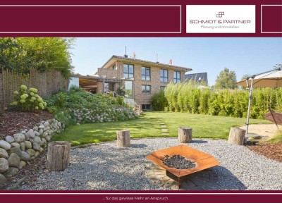 Traumhaus mit Weitblick in die Natur, fußläufig zum Strand!