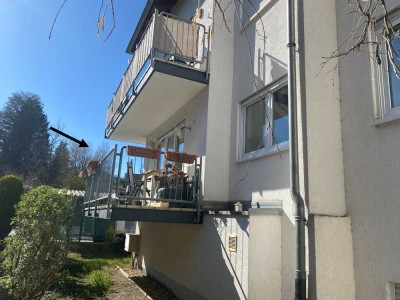 Charmante, lichtdurchflutete 3-Zimmerwohnung in Waldhilsbach