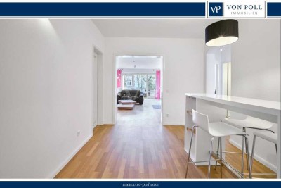 Strahlende 3ZI mit Alsterkanalzugang, großem Südbalkon & Tiefgarage!