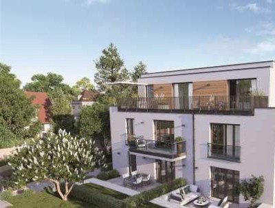 Traumhaftes Penthouse - Südterrasse - ruhige, zentrale Lage im Villenviertel v. Hadern