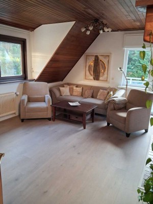 93m2 Dachgeschosswohnung mit Balkon, direkt am Schwerter Wald mit Blick auf Dortmund