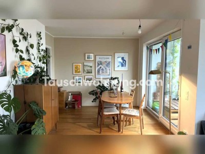 Tauschwohnung: Biete: 2,5-Zi. Whg. mit Balkon + Tiefgara. Suche: 3-Zi. Whg