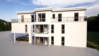 Moderne Obergeschosswohnung mit Südbalkon - KfW 40