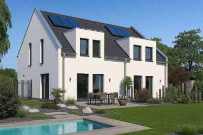 Hier wächst Familienglück im Doppelpack