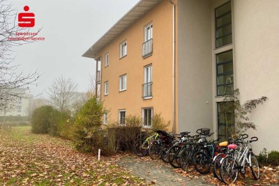 Gepflegte 2-Zimmer-Wohnung mit Westbalkon, Einbauküche und TG-Stellplatz