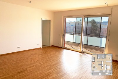 Exklusive, geräumige 3-Zimmer-Wohnung sucht ab sofort einen Mieter