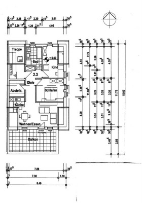 Exklusive 3-Zimmer-DG Wohnung mit Dachterrasse in Eich ab 01.04.2025