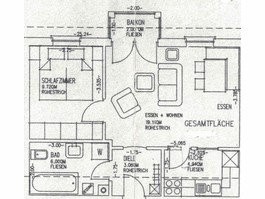 Gepflegte 2-Zimmer-Wohnung mit Balkon in Herxheim bei Landau