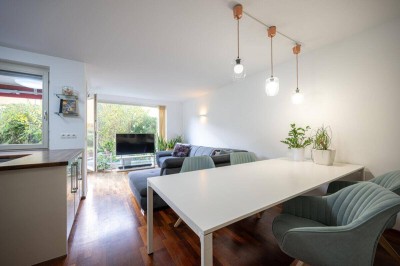 Familienwohnung mit Garten