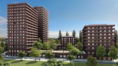 Q5 am PARK nette 2ZI mit 8m² Ost/ Balkon