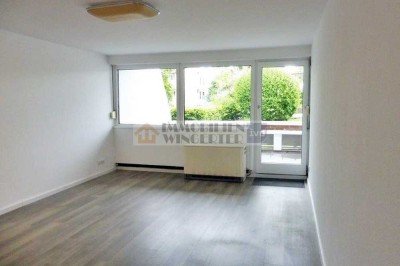 Sallerner Berg: komplett modernisierte 2 Zimmer Terrassenwohnung