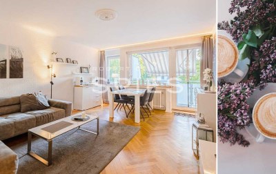 Sehr gepflegte 3-Zimmer Wohnung mit Balkon in Bürgerparknähe