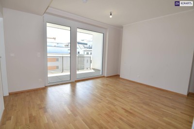 Coole Zwei-Zimmer-Wohnung mit perfekter Raumaufteilung und großer Loggia!!