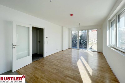 Optimaler Grundriss, 3 Zimmer mit Garten u. Terrasse
Eigentumswohnungen inkl. TG Platz