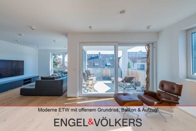 Moderne (Bj. 2021) Luxus-ETW mit offenem Grundriss, Balkon & Aufzug!