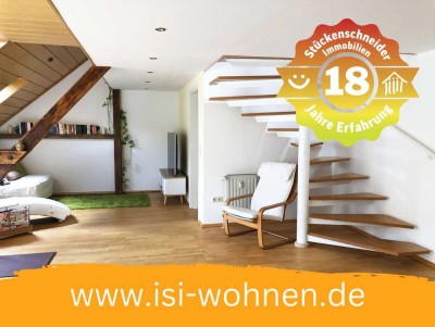 Außergewöhnliche Wohnung im alten Ortskern von Bischofsheim! 107qm Grundfläche!  Sonnig!