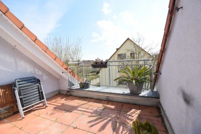 Schnuckelige Wohnung mit Dachterrasse