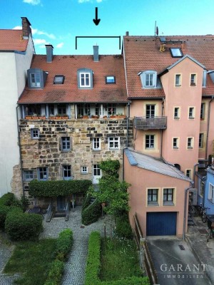 Einzigartig charmant historisches Stadthaus an Bayreuths alter Stadtmauer