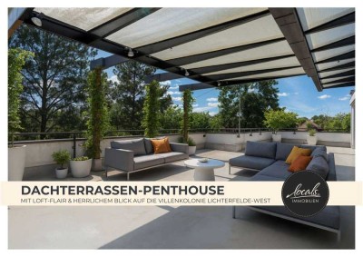 Ihr Ruhedomizil mit außergewöhnlichen Dachterrassen und Panoramablick über Lichterfelde-West