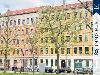 ++ 1.876 EUR / m², 4,15% IST-Rendite! - Direkt am Mariannenpark - Vermietete 3-Zimmer-Wohnung ++