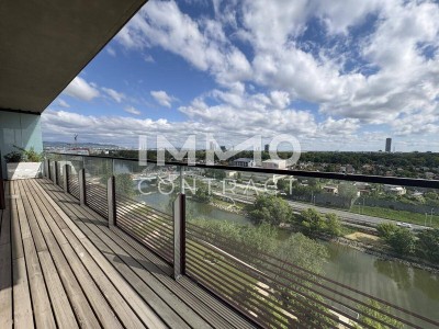 Blick auf Prater &amp; Stadt: TOP-möbliertes Zweizimmer-Apartment mit großzügigem Balkon