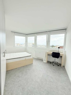 VOLLMÖBLIERTES WG-ZIMMER IN TOP LAGE | WG NEUGRÜNDUNG |  S-BAHN-NÄHE | DACHTERRASSE | EBK