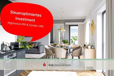 Moderne 2-Zimmer-Erdgeschosswohnung mit Südterrasse