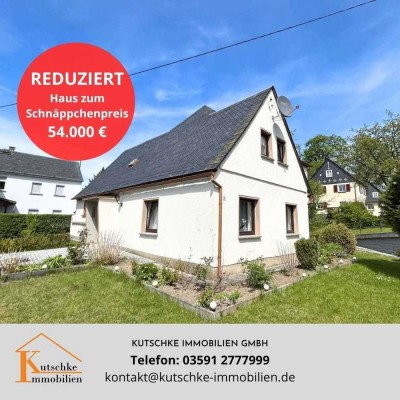 REDUZIERT !! zum Schnäppchenpreis!! EFH in Cunewalde an der Hauptstraße 81