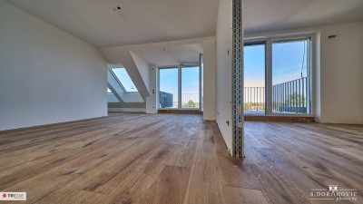 Bezugsfertig • 19 Eigentumswohnungen • Schlüsselfertig • Urban + Natur • 1220 Wien • Balkon / Terrasse / Loggia / Garten • 2–4 Zimmer •