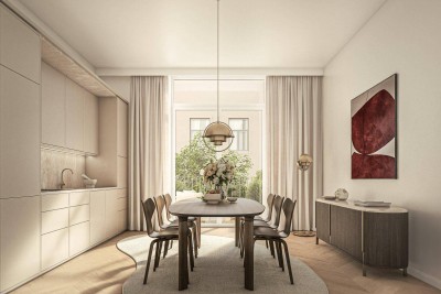 Stilvolle 4-Zimmer Altbauwohnung mit Loggia - ANDEA Parkside Residences