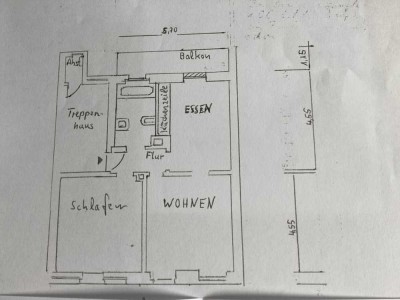 Schöne 2- Zimmer-Altbau-Wohnung in Freiburg-Stühlinger