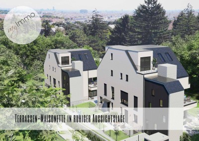 Terrassen-Maisonette in ruhiger Aussichtslage