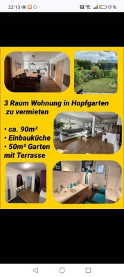 Wohnung mit Terrasse und Garten 2 Schlafzimmer
