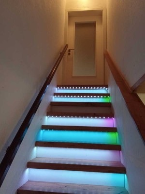 Helle 3,5-Zimmer-Wohnung mit Balkon in Lehre