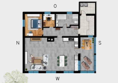 *** Vermietete Eigentumswohnung mit Wintergarten und Garage in junger Eigentümergemeinschaft ***
