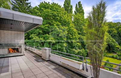 Erstbezug nach Sanierung - Penthouse mit Dachterasse und Pool