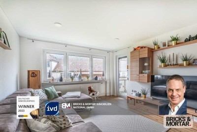 Frisch renovierte Wohnung mit Balkon