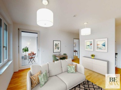 Neubau in der City West! Kompakte 2-Zimmer Wohnung mit moderner Ausstattung