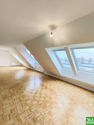 Sanierung in Vorbereitung: Geräumige 3-Zimmer-Dachgeschoßwohnung nahe Bahnhof Ottakring