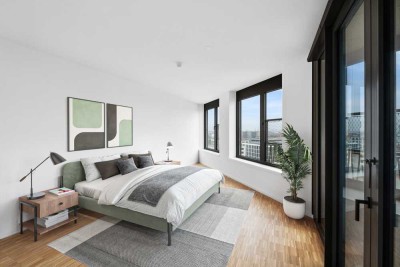 2-Zimmer-Wohnung in Mitte: Modernes Wohnen in zentraler Lage